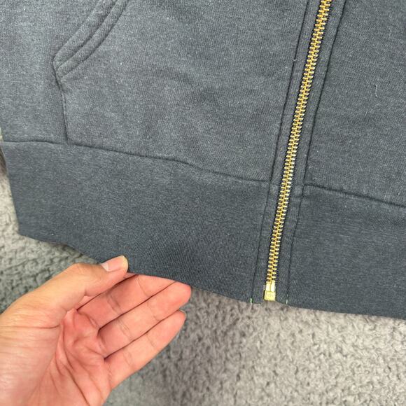 Aviator Nation Hoodie Womens XS Gray Full Zip Sweatshirt Venice CA Rainbow Surf - Picture 5 of 12